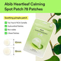 HEARTLEAF CALMING SPOT PATCH 78pcs