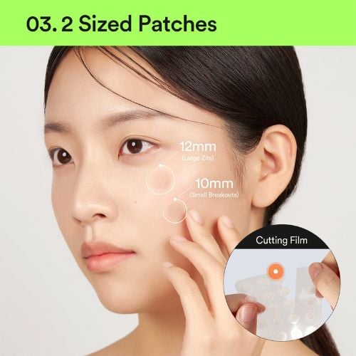 HEARTLEAF CALMING SPOT PATCH 78pcs