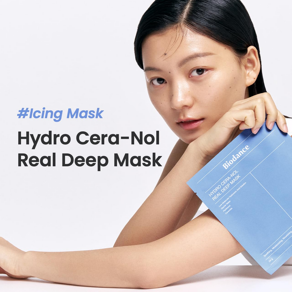 Hydro Cera-nol Real Deep Mask 1Box (34g*4ea)